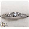 Image 1 : SILVER CUBIC ZIRCONIA RING