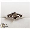 Image 2 : SILVER SMOKY QUARTZ RING