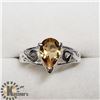 Image 2 : SILVER CITRINE RING