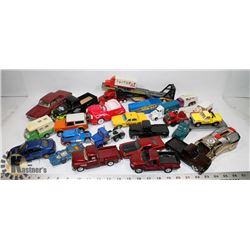 BOX OF TOY CARS.