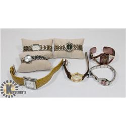 LOT OF SEVEN WOMEN'S WATCHES