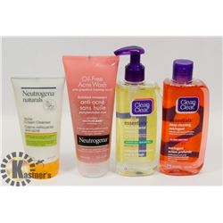 BAG OF ASSORTED ACNE TREATMENTS