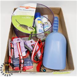 FLAT OF ASSORTED PET PRODUCTS
