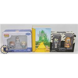 LOT OF BOXED VINYLMATIONS, SCARE CROW, POP FIGURES