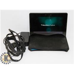 BLACKBERRY PLAY BOOK 16GB WITH CASE AND CHARGER.