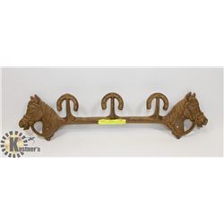 CAST IRON WESTERN COAT HANGER