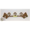 Image 1 : CAST IRON WESTERN COAT HANGER