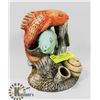 Image 1 : POTTERY FISH MOTIVE ORNAMENT