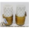 Image 1 : 4 LED FLAMELESS WAX CANDLES