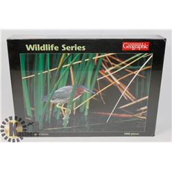 NEW CANADIAN GEOGRAPHIC GREEN HERON 1000PC