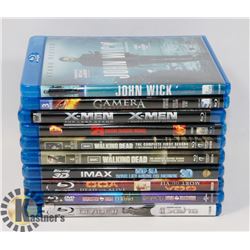 BUNDLE OF BLURAY MOVIES AND TV SERIES INCLUDING