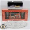 Image 1 : CRISTAL DISH WITH CIDER MUG SET & SET OF 4 CORN