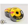 Image 1 : LOT OF 10 DEWALT / 4-1/2" X 1/4" GRINDING DISCS