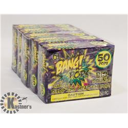 5 NEW PACKS OF BANG! POPS / 50 PER PACK 250 TOTAL
