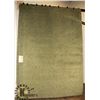 Image 1 : 6) SUPER SHAG GREEN CARPET 8X11