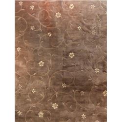105) ROYAL 2012 BROWN, 7.9X7.9 MODERN CARPET,