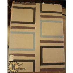 120) COMFORT 1031 BEIGE/BLUE/BROWN, 7X9 MODERN