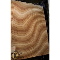 133) GROOVE AN143 59448, 5X8 MODERN CARPET,