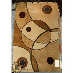 151) CAPRI 9990 BEIGE/MULTI, 5X8 TRADITIONAL