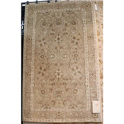 156) MONTERAY AUBURN/BEIGE, 5X8 TRADITIONAL