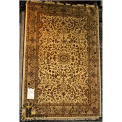 181) JAIPUR ZEIGL STRAWBERRY/BEIGE 6X9 TRADITIONAL