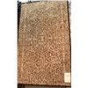 Image 1 : 186) DAMASK BEIGE/BROWN, 5X8 TRADITIONAL CARPET,