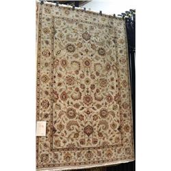 195) JAIPUR A-53 BROWN/CAMEL, 6X9 TRADITIONAL