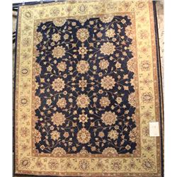 201) PERSIAN HT W6003 BLUE/IVORY, 8X10 TRADITIONAL