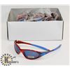 Image 1 : CASE OF BLUE AND RED DESIGNER SUNGLASSES