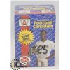 Image 1 : SEALED BOX OF CFL ALL WORLD FOOTBALL CANADIAN