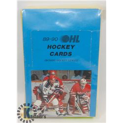 7TH INNING ONTARIO HOCKEY LEAGUE 1989-90 COLLECTOR
