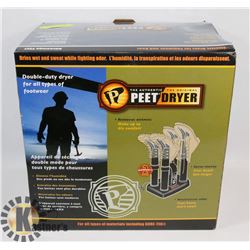 NEW "PEET DRYER" ELECTRIC SHOE DRYER