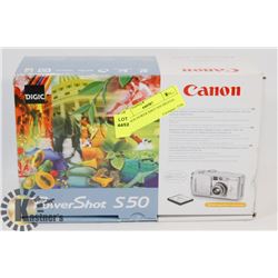 CANON POWER SHOT S50 DIGITAL