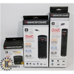 SET OF 3 NEW MONSTER POWER ITEMS