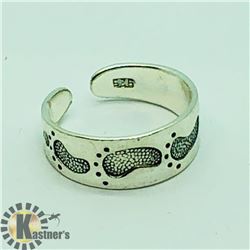 SILVER TOE RING