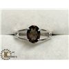 Image 2 : SILVER SMOKY QUARTZ RING