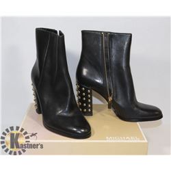 MICHAEL KORS BOOT BLACK BURGUNDY SZ 10