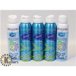 BAG OF SPRAY ANTIPERSPIRANT