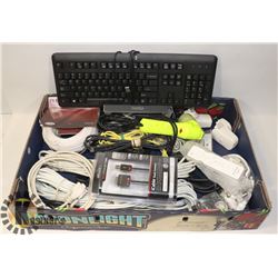 FLAT OF ELECTRONICS AND HOUSEHOLD INCLUDING