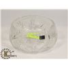 Image 1 : LARGE PINWHEEL CRYSTAL BOWL