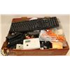 Image 1 : FLAT OF ELECTRONICS INCLUDING DELL KEYBOARD,