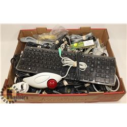 FLAT OF ASSORTED ELECTRONICS INCLUDING POWER