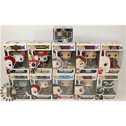 LOT OF 10 POP VINYLS, STRANGER THINGS BARB,