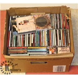 BOX OF ASSORTED 102 CDS