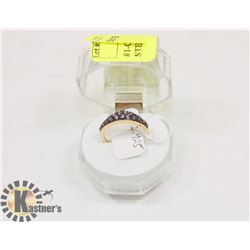 #1-CUBIC ZIRCONIA RING .925 STERLING SILVER