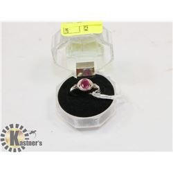 #20-RED RUBY RING