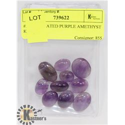 #23-UNTREATED PURPLE AMETHYST 83.0CT