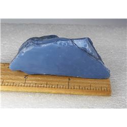 5)  NATURAL ROUGH BLUE AUSTRALIAN OPAL