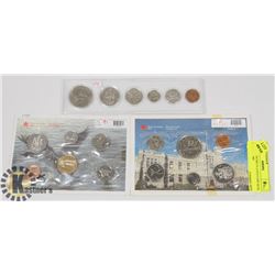 LOT OF 3 UNCIRCULATED COIN SETS 1987,1993, 1969