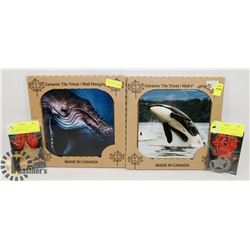 LOT OF TWO METAL REPLICA LAW ENFORCEMENT BADGES